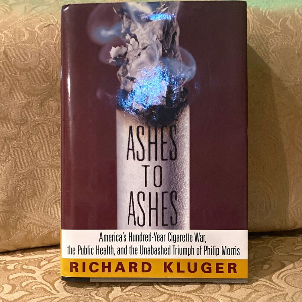Ashes to Ashes Richard Kluger First Edition 1996 Hardcover Signed Inscribed DJ